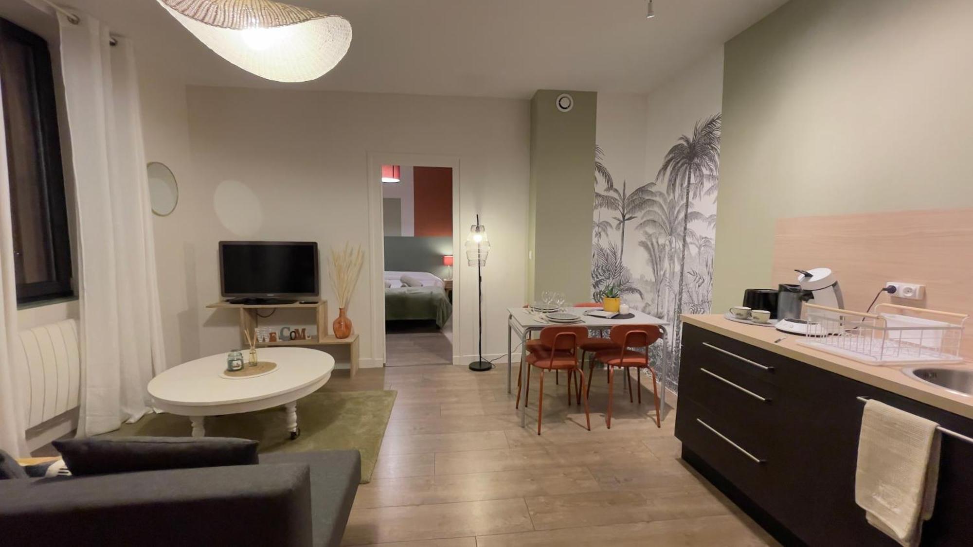 Les Vignes - T2 Cosy, Calme, Excentre Apartment Dijon Bagian luar foto