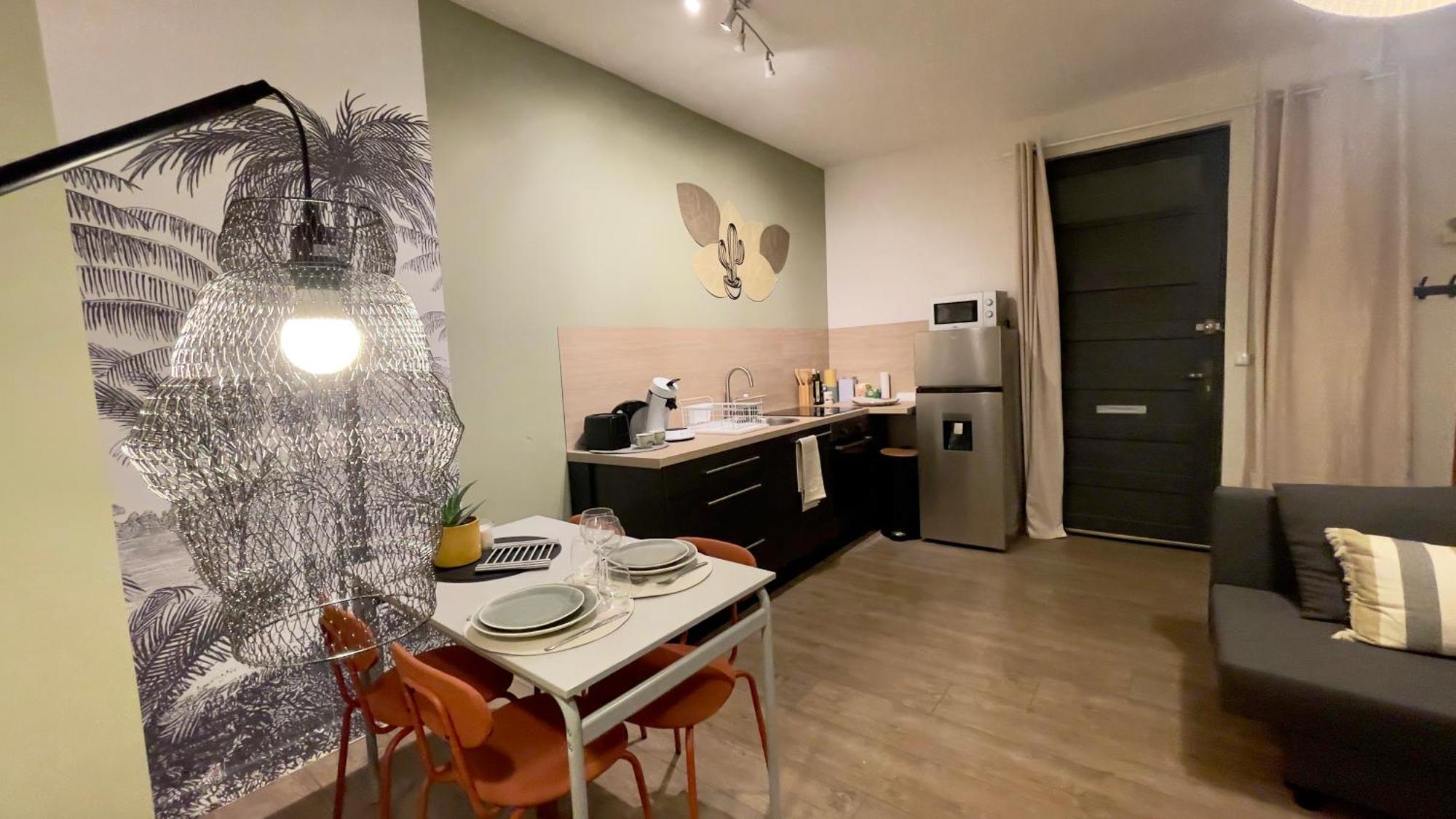 Les Vignes - T2 Cosy, Calme, Excentre Apartment Dijon Bagian luar foto