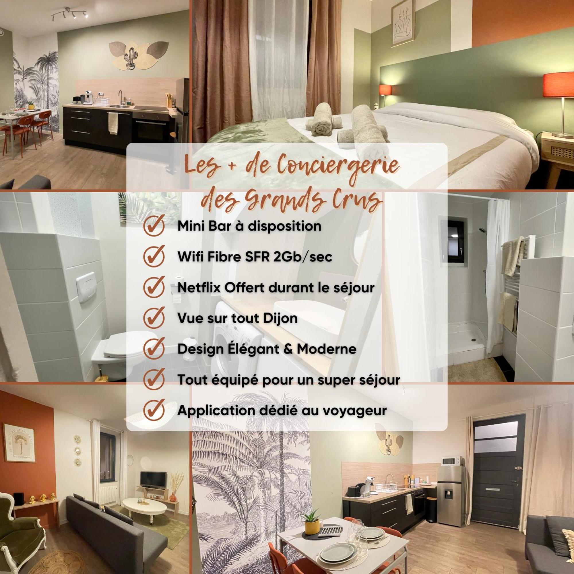 Les Vignes - T2 Cosy, Calme, Excentre Apartment Dijon Bagian luar foto