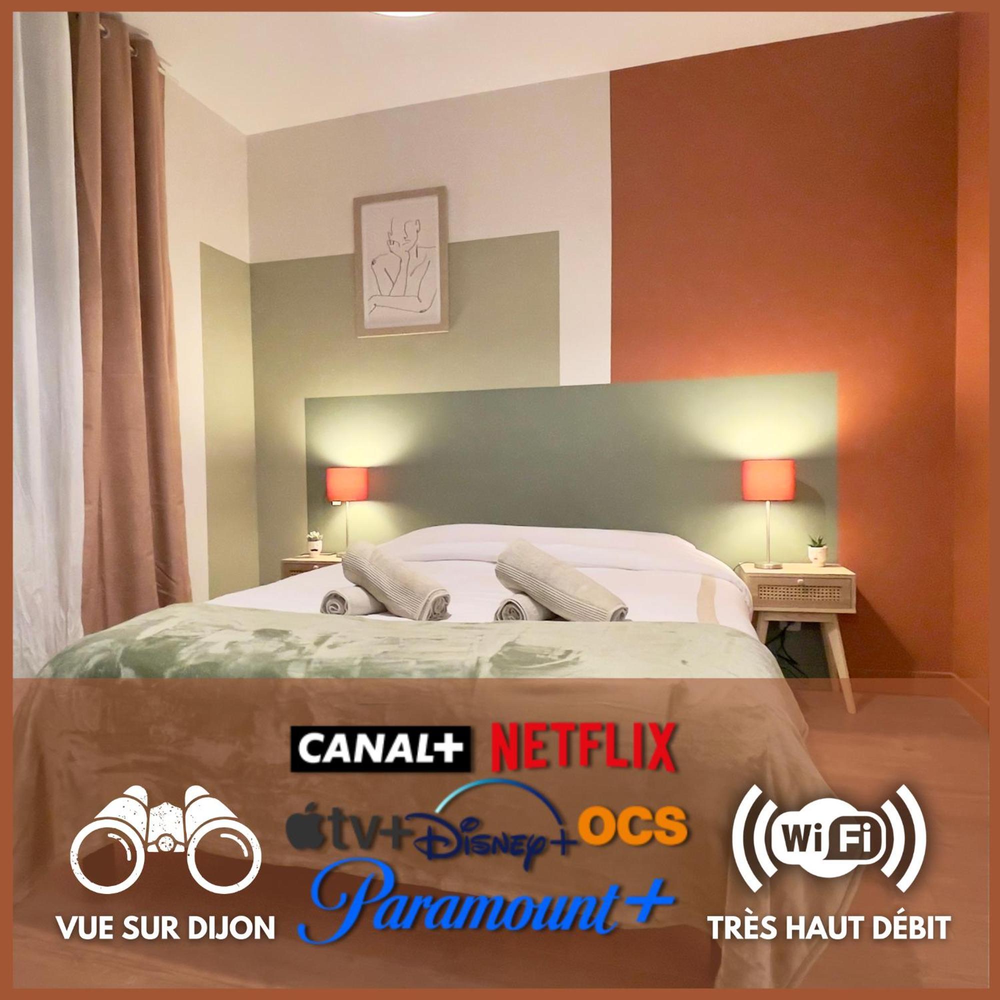 Les Vignes - T2 Cosy, Calme, Excentre Apartment Dijon Bagian luar foto